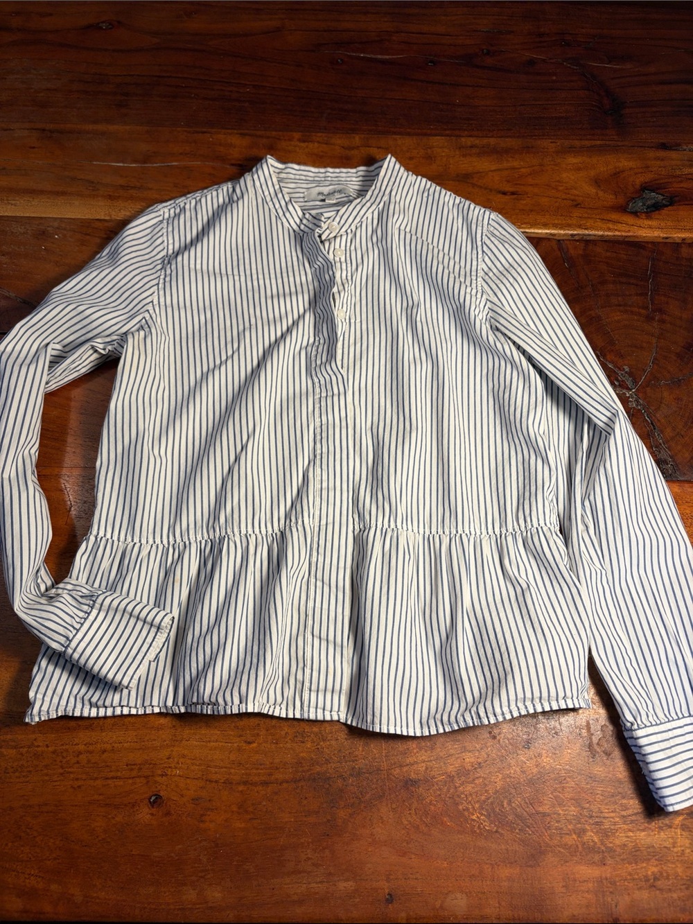 Madewell stripe blouse